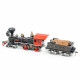 Збірна металева 3D модель Wild West 4-4-0 Locomotive, Metal Earth (MMS191)