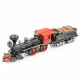 Збірна металева 3D модель Wild West 4-4-0 Locomotive, Metal Earth (MMS191)