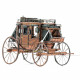 Металева збірна 3D модель Wild West Stagecoach (Діліжанс), Metal Earth (MMS189)
