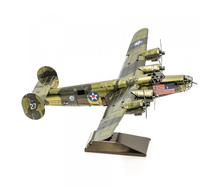 Збірна металева 3D модель B-24 Liberator, Metal Earth (MMS179)