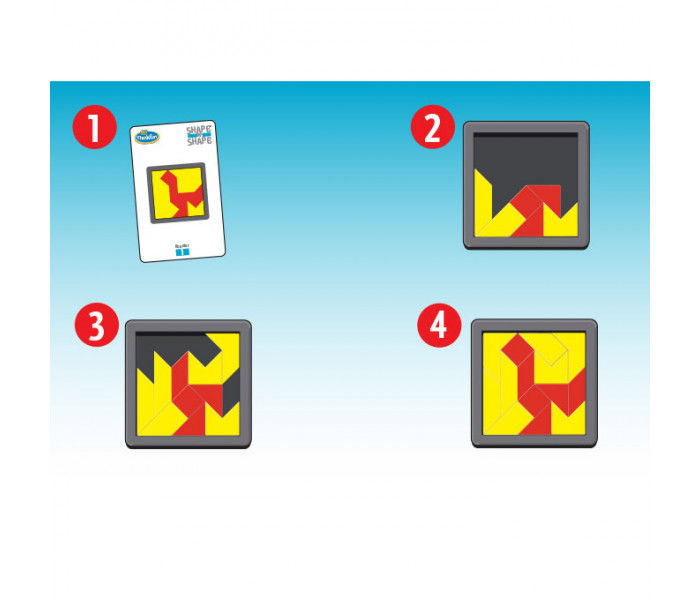 Игра-головоломка Shape By Shape. ThinkFun (5941)