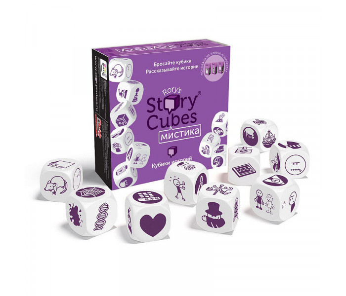 Сказочные кубики Рори: Мистика (Rorys Story Cubes. Mystery). The Creativity Hub (RSC29) (067283)