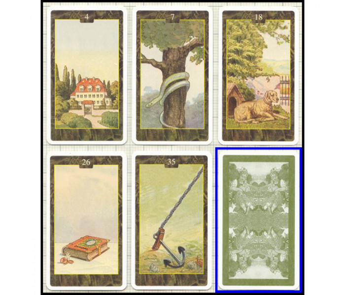Оракульні карти Ленорман - Lenormand Oracle Cards. Lo Scarabeo