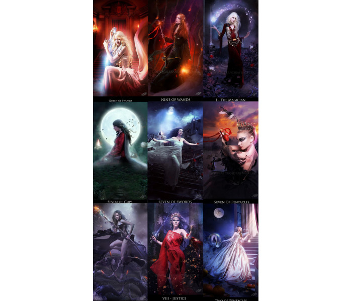 Таро Ночи - Tarot de la Nuit. Lo Scarabeo