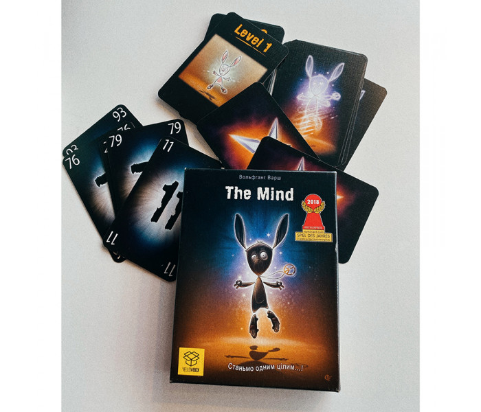 The Mind (Разум, Розум) - настольная игра на украинском. YELLOWBOX (4820228590017)