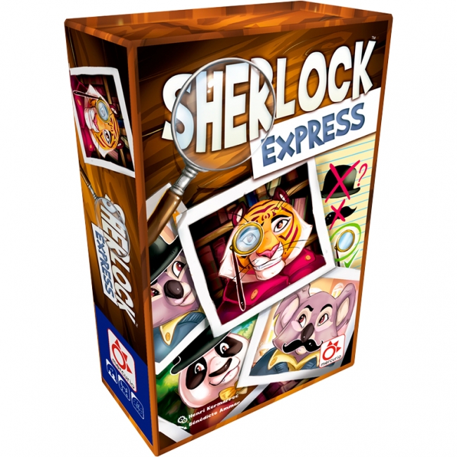 Фото Шерлок Экспресс (Sherlock Express) - настольная игра. Blue Orange (000478)