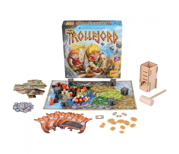 Царство Троллей. Молот Троллей (Trollfjord) - настольная игра. Zoch (51161)