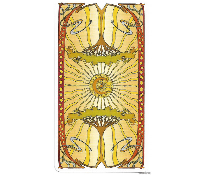 Золотое Таро Уэйт Ар Нуво - Golden Art Nouveau Tarot. Lo Scarabeo