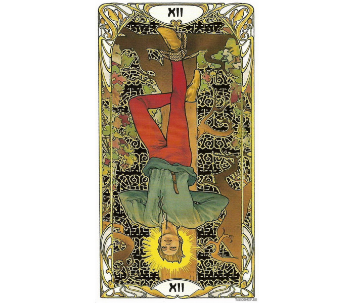 Золотое Таро Уэйт Ар Нуво - Golden Art Nouveau Tarot. Lo Scarabeo