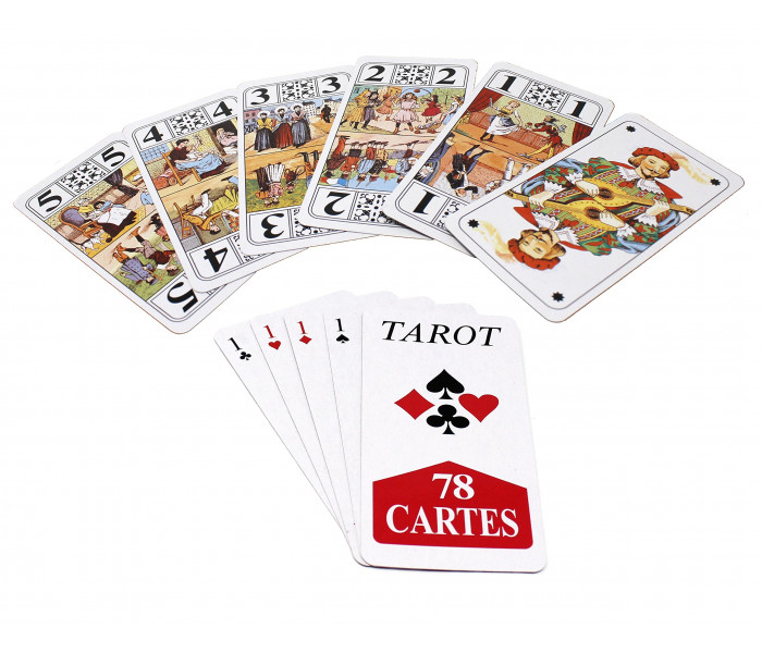 Французьке Таро - Tarot 78 cartes (Vert) (29753)