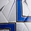 Фото 3 - М’яч футбольний №5 PU ламін. CORE CHALLENGER CR-020 (№5, 4 сл., пошитий вручну, білий-синій)