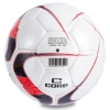 Фото 2 - М’яч футбольний №5 PU ламін. CORE DIAMOND CR-025 (№5, 4 сл., пошитий вручну, білий-чорний-червоний)
