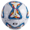 Фото 2 - М’яч футбольний №5 PU ламін. CORE PREMIER CR-048 (№5, 4 сл., пошитий вручну, білий-блакитний)