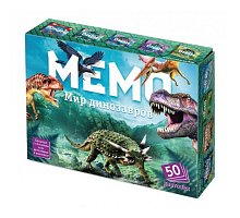 Фото Мемо - Мир динозавров - развивающая игра. Нескучные игры (8083) (4683582540933)