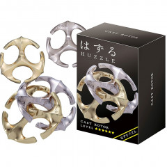 Металлическая головоломка Ротор (Rotor) Cast Puzzle, 6 ур. сложности. Huzzle 515120