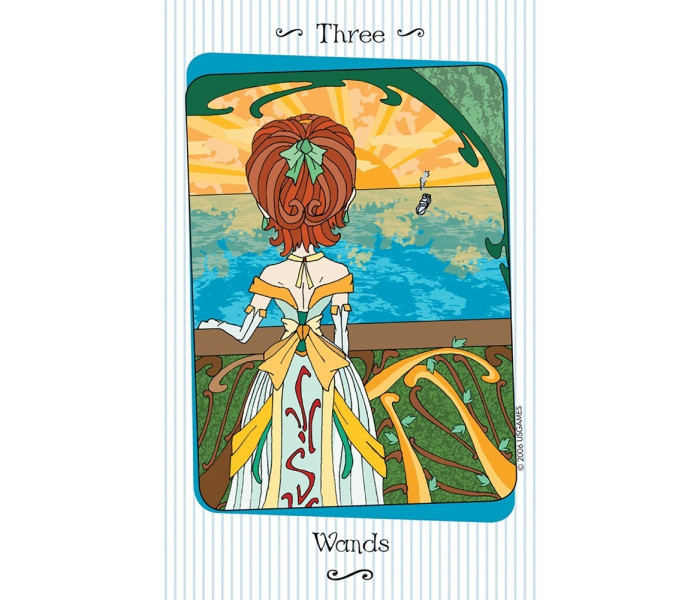 Таро Ванесси - Vanessa Tarot in a tin. US Games Systems