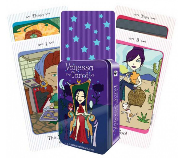 Таро Ванесси - Vanessa Tarot in a tin. US Games Systems