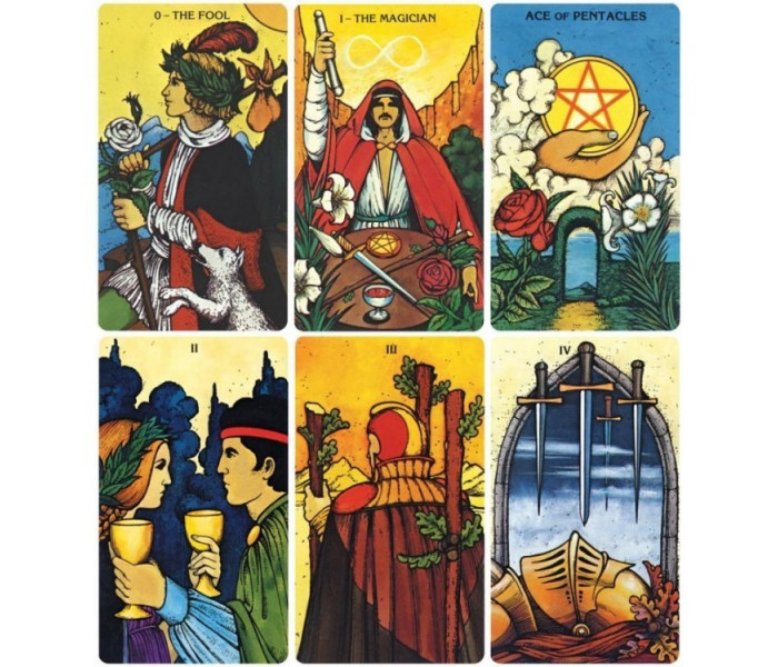 Таро Моргана-Гріра (у бляшанці) - Morgan-Greer Tarot in a tin. US Games Systems