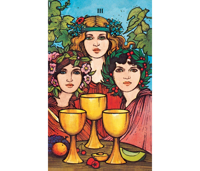 Таро Моргана-Гріра (у бляшанці) - Morgan-Greer Tarot in a tin. US Games Systems