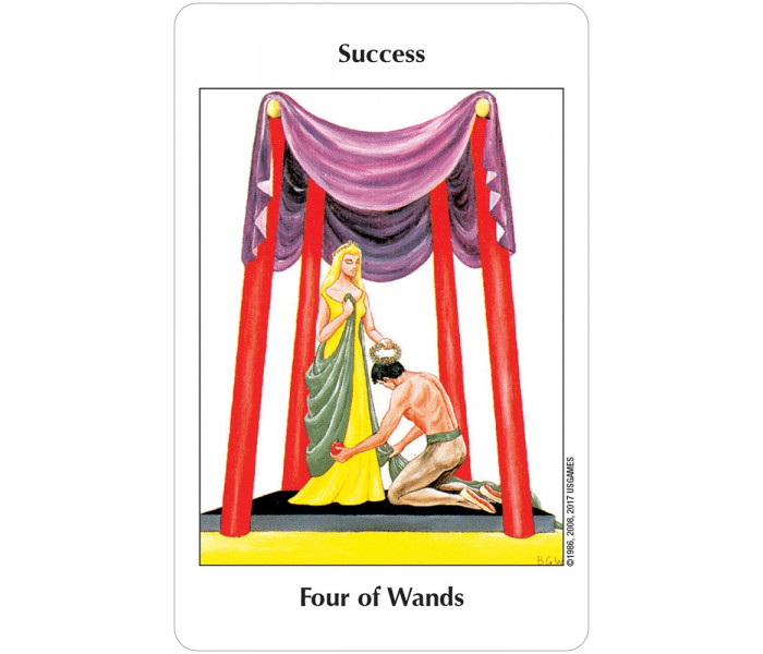 Таро Барбари Волкер - Barbara Walker Tarot in a Tin. US Games Systems