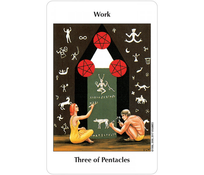 Таро Барбари Волкер - Barbara Walker Tarot in a Tin. US Games Systems