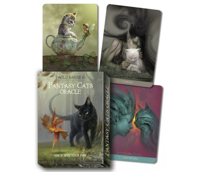 Фэнтези Оракул Кошек - Fantasy Cats Oracle. Lo Scarabeo