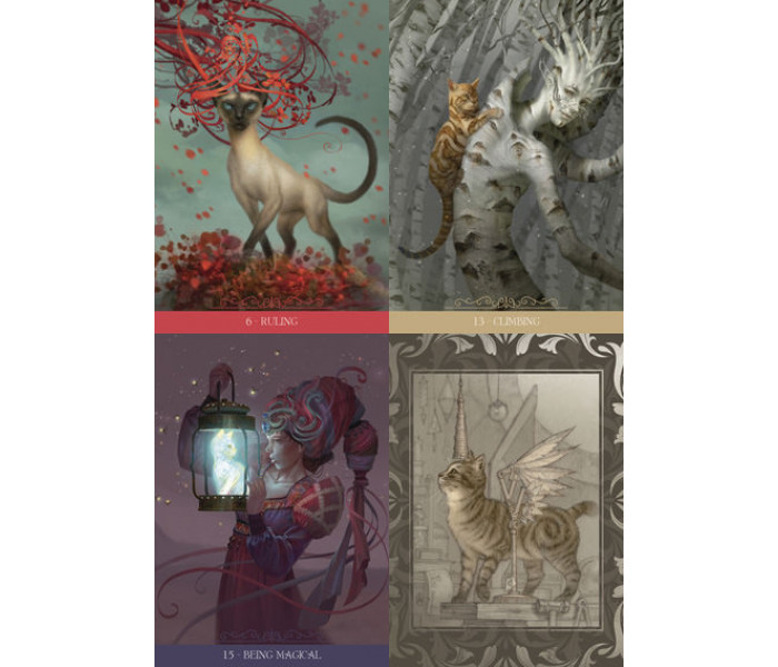 Фэнтези Оракул Кошек - Fantasy Cats Oracle. Lo Scarabeo