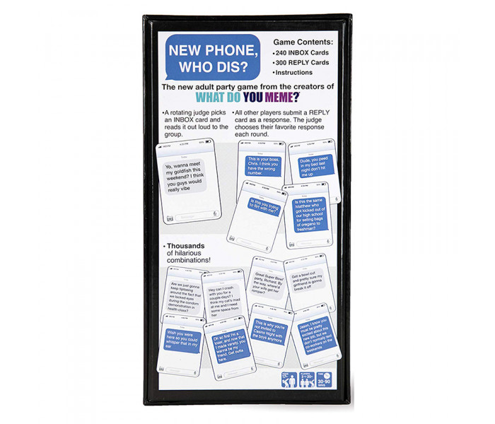 Игра для вечеринок New Phone, Who Dis?. WHAT DO YOU MEME?