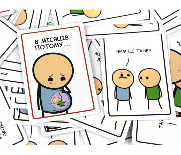 Настільна гра Цинічні Історії (Joking Hazard) УКР. Face Pattern