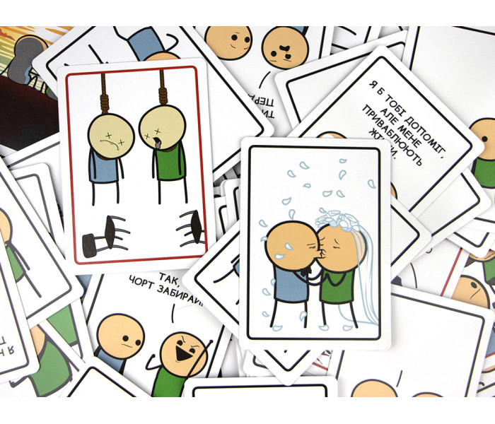 Настільна гра Цинічні Історії (Joking Hazard) УКР. Face Pattern