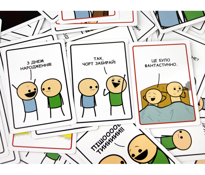 Настільна гра Цинічні Історії (Joking Hazard) УКР. Face Pattern