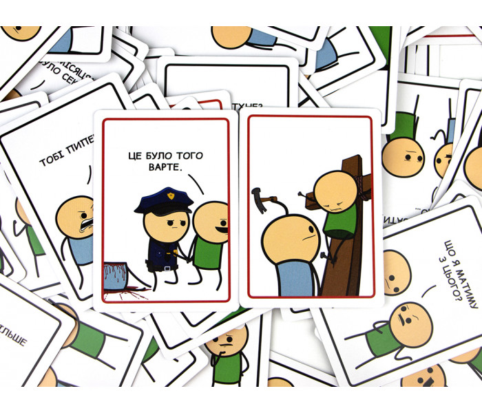 Настільна гра Цинічні Історії (Joking Hazard) УКР. Face Pattern