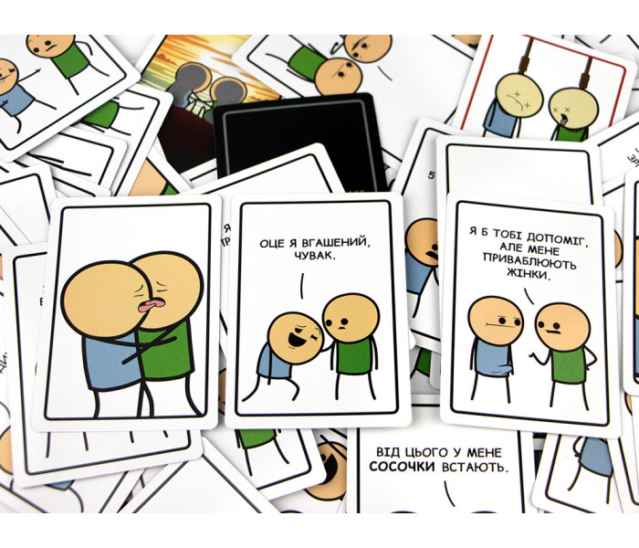 Настільна гра Цинічні Історії (Joking Hazard) УКР. Face Pattern