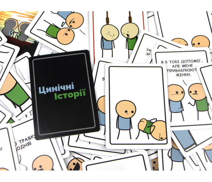 Настільна гра Цинічні Історії (Joking Hazard) УКР. Face Pattern