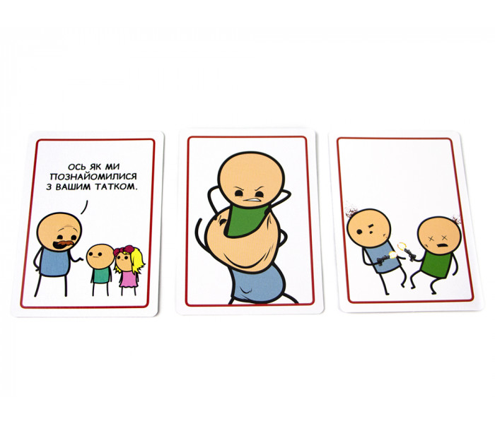Настільна гра Цинічні Історії (Joking Hazard) УКР. Face Pattern