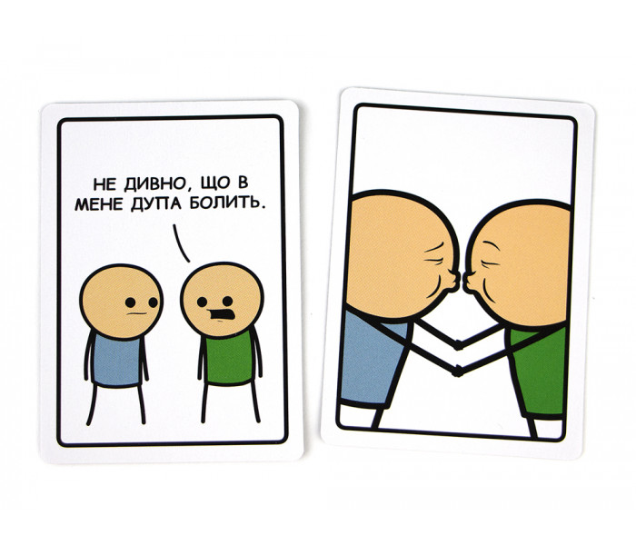 Настільна гра Цинічні Історії (Joking Hazard) УКР. Face Pattern