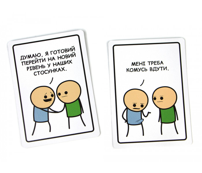 Настільна гра Цинічні Історії (Joking Hazard) УКР. Face Pattern