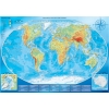 Фото 2 - Пазли Trefl - Фізична карта світу. 1000 ПК (TFL-10463)