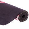 Фото 3 - Килимок для йоги Замшевий двошаровий каучуковий 3мм Record FI-5662-55 (розмір 1,83мx0,61мx3мм, райдужний)