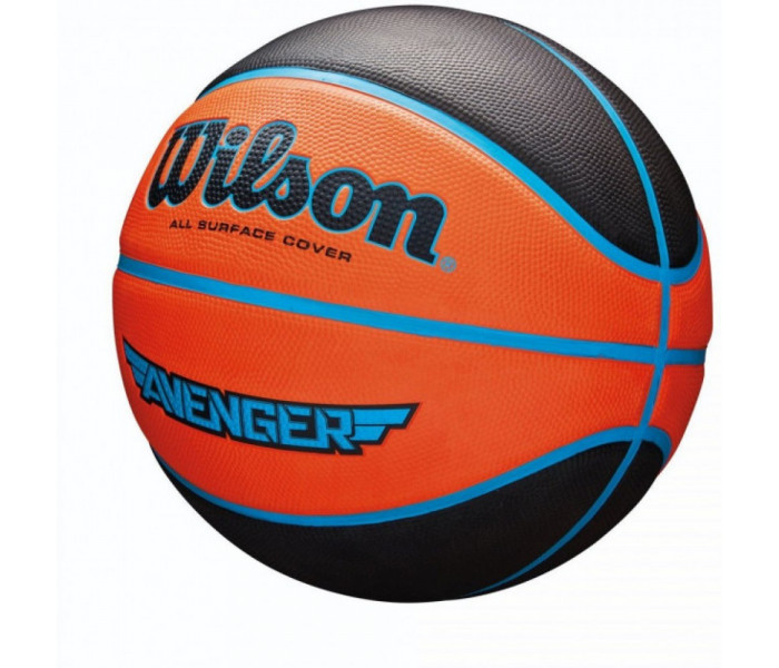 М’яч баскетбольний Wilson Avenger 295 BSKT orange/blue size 7 (WTB5550XB0701)
