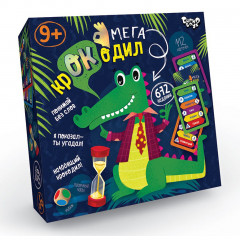 Мега Крокодил - настільна гра (РОС). Danko Toys (CROC-03-01)