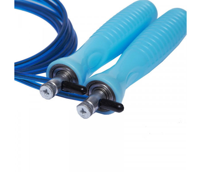 Скакалка скоростная с подшипником и PVC жгутом FI-1938 (l-2,6м,d-4,3мм)