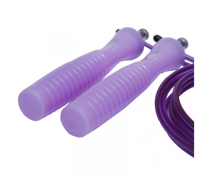Скакалка скоростная с подшипником и PVC жгутом FI-1938 (l-2,6м,d-4,3мм)