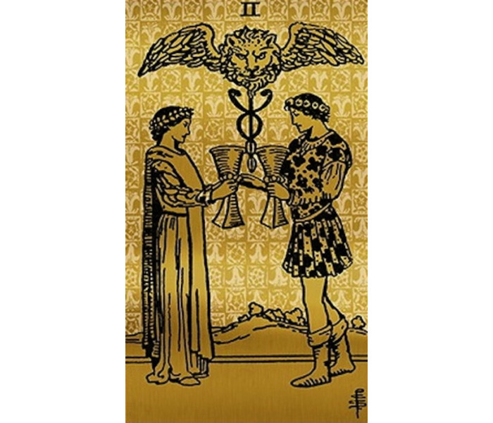 Черно-золотое издание Таро Райдера Уэйта - Black and gold Tarot. Lo Scarabeo