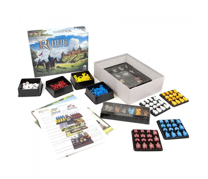 Настільна гра Рюрик: Боротьба за Київ (Rurik: Dawn of Kiev). Piecekeeper Games (672975225896)