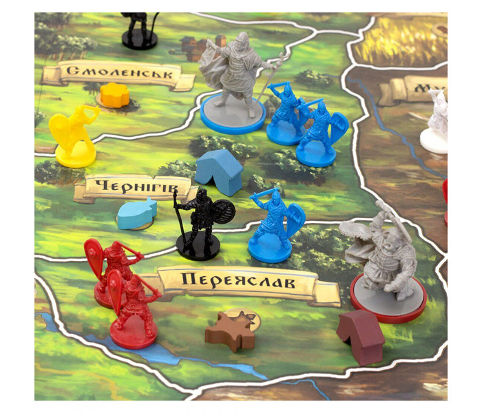 Настільна гра Рюрик: Боротьба за Київ (Rurik: Dawn of Kiev). Piecekeeper Games (672975225896)
