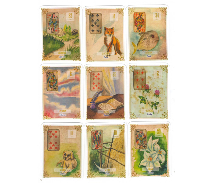 Оракул Золотые Цветы Ленорман. MyTarot