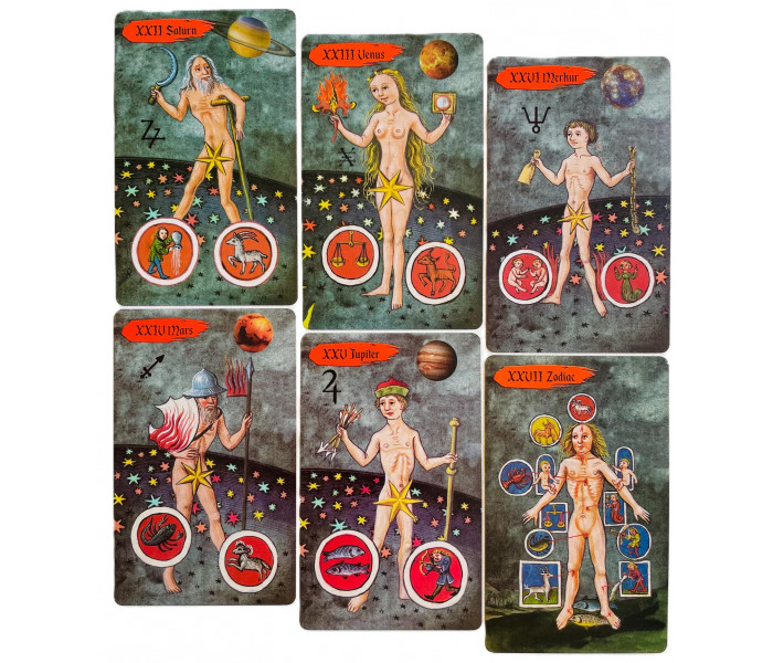Таро Cредневековой Европы - Medieval Europe Tarot. DELUXE