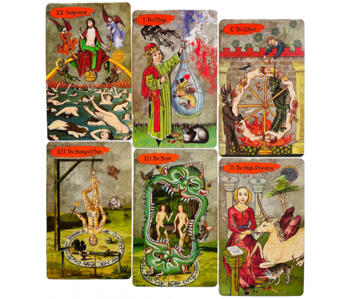Таро Cредневековой Европы - Medieval Europe Tarot. DELUXE