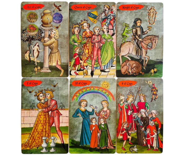 Таро Cредневековой Европы - Medieval Europe Tarot. DELUXE